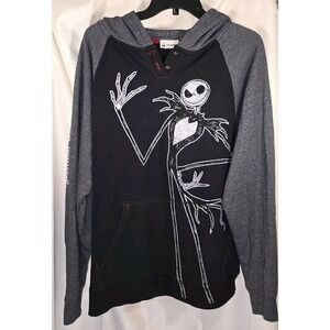 Disney Parks The Nightmare‎ Before Christmas Jack Skellington Hoodie Size Small